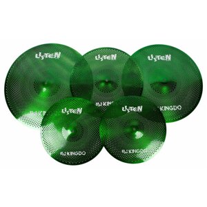 Комплект тарелок kingdo listen SET 14"16"18"20" GREEN