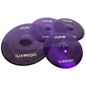 Комплект тарелок kingdo listen SET 14"16"20" violet