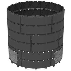 Компостер садовый, для дачи "Колор", 800 л