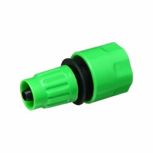 Коннектор для чудо-шланга, 10 мм, быстросъёмное соединение, рр-пластик (комплект из 21 шт)