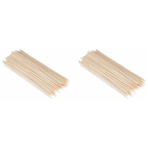 КонтинентПак Шампур Деревянные шпажки для шашлыка, 30 см, бамбук, 2 уп по 100 шт