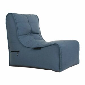 Кресло для дачи Evolution Sofa - Atlantic Denim (серо-голубой, олефин) - садовая уличная мебель для террасы, веранды, беседки