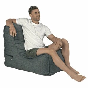 Кресло для дачи Evolution Sofa - Titanium Weave (серый, оксфорд) - садовая уличная мебель для террасы, веранды, беседки