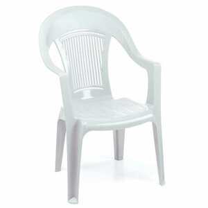 Кресло пластиковое BELK_Фламинго (белое) ФЛ-МТ001