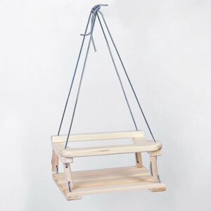 Кресло подвесное деревянное, сиденье 3040см