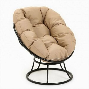 Кресло "Пончик" с бежевой подушкой, 55 х 40 х 61 см 9572336