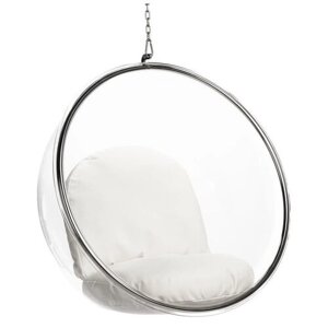 Кресло-шар подвесное Bubble Chair (Бабл) прозрачное