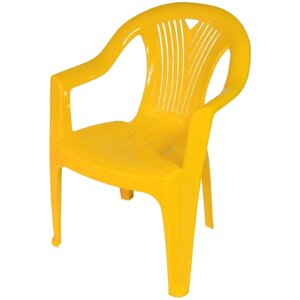 Кресло Стандарт Пластик Салют №8 желтый
