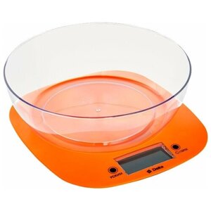 Кухонные весы DELTA КСЕ-32, оранжевый