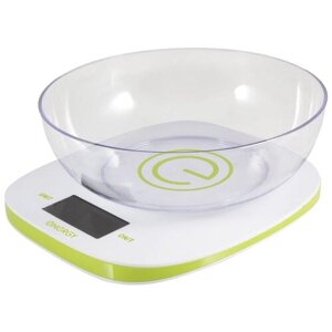 Кухонные весы Energy EN-425, белый/зеленый