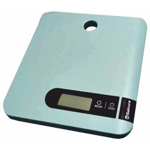 Кухонные весы Sakura SA-6051BL, 5 кг, электронные, голубой
