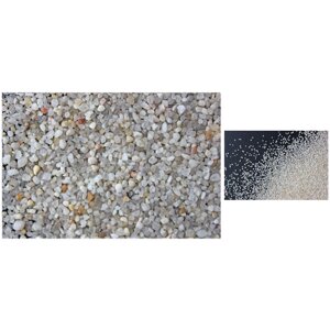 Кварцевый песок для фильтров бассейна (ГОСТ Р 51641-2000, фр. 0,8-2,0 мм), 7 кг