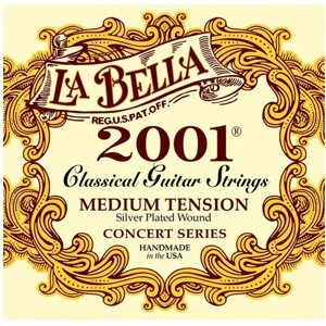 La Bella 2001MH Medium Tension струны для классической гитары