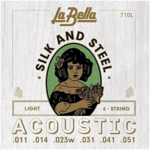 LA BELLA 710 L - Струны для акустической гитары