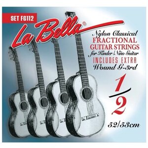 LA BELLA FG112 Струны для классической гитары