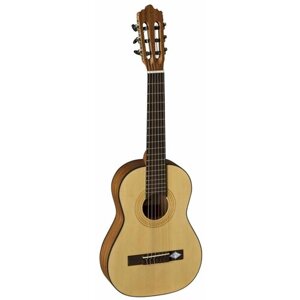 LA MANCHA / Германия LA MANCHA Rubinito LSM/53 - классическая гитара, размер 1/2, верхняя дека: ель, задняя дека и обечайка: махагон, гриф: нато, накладка: овангкол, цвет: natural satin open pore