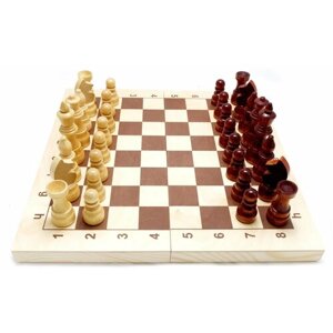 Ладья- С Шахматы Ладья- С гроссмейстерские деревянные фигурки с доской