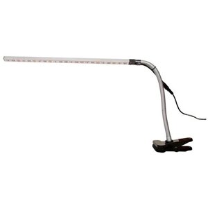 Лампа для досветки рассады и домашних цветов с креплением-зажимом и гибким кронштейном "Толиман" 30 см