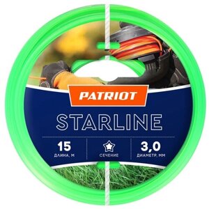 Леска (корд) PATRIOT Starline звезда 3 мм 15 м 3 мм