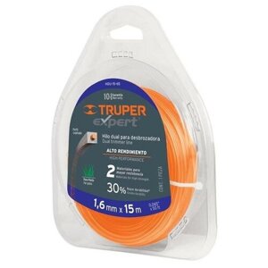 Леска профессиональная для триммера Truper TRU-15957, 2 мм x 15 м