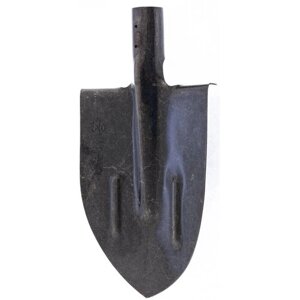 Лопата штыковая (275х210) рельсовая сталь с ребрами жесткости без черенка BERHAU 101883