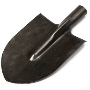 Лопата штыковая Greengo острая, тулейка 40 мм, без черенка, рессорная сталь