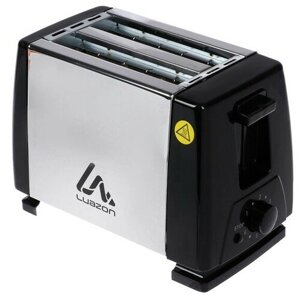 Luazon Home Тостер Luazon LT-03, 750 Вт, 6 режимов прожарки, 2 тоста, серебристый