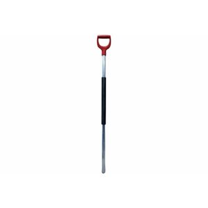 LWI Черенок для лопаты алюминиевый 120см d32мм c ручкой D образной RED (Р3) LWI-Ч8