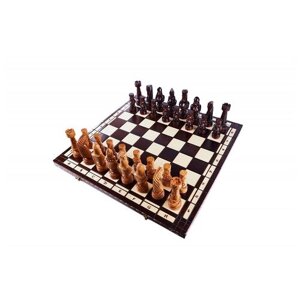 Madon Шахматы Цезарь малые коричневый игровая доска в комплекте