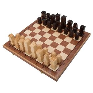 Madon Шахматы Орава u116 коричневый игровая доска в комплекте