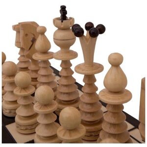 Madon Шахматы Рождественские-2 u114A коричневый игровая доска в комплекте