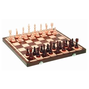 Madon Шахматы Рождественские u129 коричневый игровая доска в комплекте