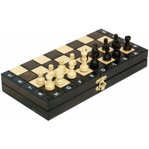Madon Шахматы + Шашки + Нарды Кинг 27 коричневый игровая доска в комплекте