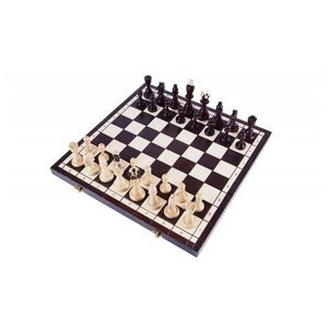 Madon Шахматы Тузы коричневый игровая доска в комплекте