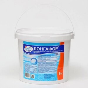 Маркопул Кемиклс Медленнорастворимый хлор Лонгафор для непрерывной дезинфекции воды, 5 кг