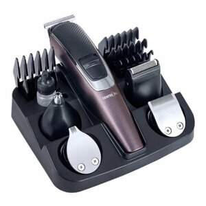 Машинка для стрижки волос Centek-2137 аметист (5в1: микротриммер, бритва, стайлер, триммер для носа)