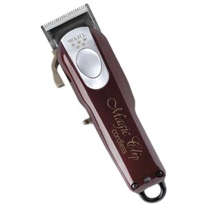 Машинка для стрижки Wahl 8148-316H Magic Clip Cordless 5Star EU, красный/серебристый