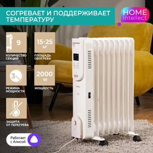 Масляный радиатор Timberk Wi-Fi с функцией управления через интернет T-OR2009-F10E-WF