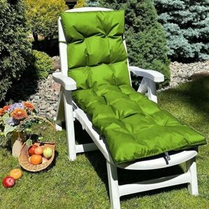 Матрас для садовых качелей PASIONARIA, универсальное сиденье для шезлонга, 50х180 см, зеленый