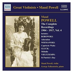 Maud Powell-Complete Recordings 4*Borowski Wieniawski Gluck- Naxos CD Deu ( Компакт-диск 1шт)