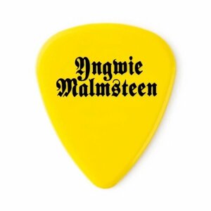 Медиатор Dunlop YJMP03YL Malmsteen Custom Delrin, желтый, 1.14 мм, 1 шт.