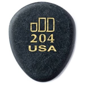 Медиаторы, круглый кончик, 6 шт. Dunlop Jazztone Round Tip 477P204 6Pack