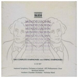 Mendelssohn - Complete Symphonies And String Symphonies- Naxos CD Deu ( Компакт-диск 6шт)