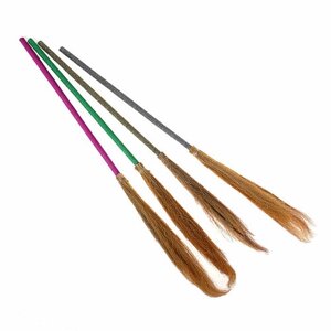 Метла Баба-Яга , цветная ручка, 100 см
