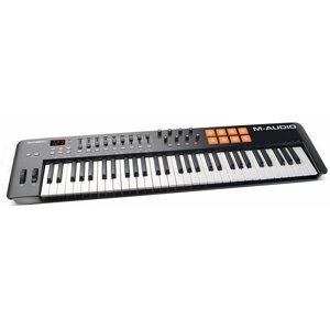 MIDI-клавиатура, синтезатор 61 клавиша M-Audio Oxygen 61 MK V, встроенный арпеджиатор, подключаемые педали