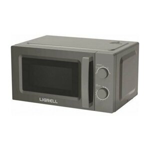 Микроволновая печь LIGRELL LMO-2204G, 700 Вт, 20л, соло, 5 режимов нагрева, таймер, серый