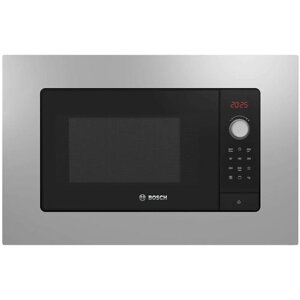 Микроволновая печь встраиваемая BOSCH BEL653MS3, серебристый/черный