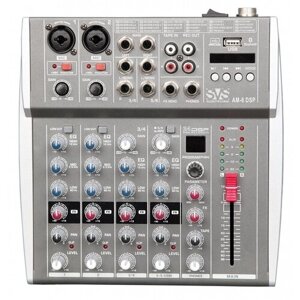 Микшерный пульт 6-канальный SVS Audiotechnik mixers AM-6 DSP