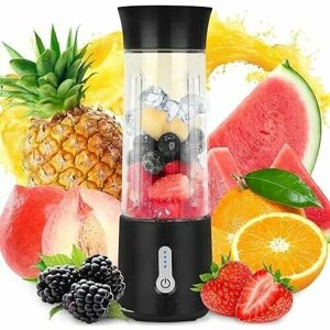 Mineup Mixer Smoothie Maker 500 мл Портативный блендер Портативный USB-блендер Электрический мини-портативный блендер Портативный мини-миксер с 6 ножами из нержавеющей стали Устройство для приготовления смузи, которое