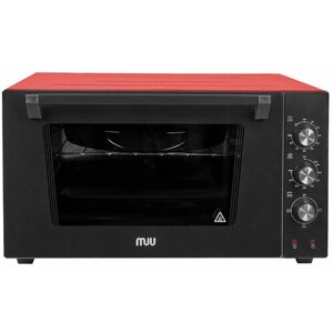 Мини-печь MIU 4203 E, 42 л, черно-красная